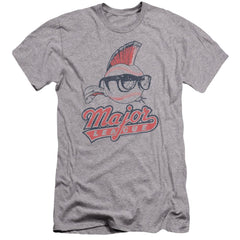 Major League Vintage Logo Men's Ultra-Soft 30/1 Cotton Slim Short-Sleeve T-Shirt