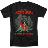 Masters Of The Universe Eternia Christmas Men's 18/1 Cotton Short-Sleeve T-Shirt