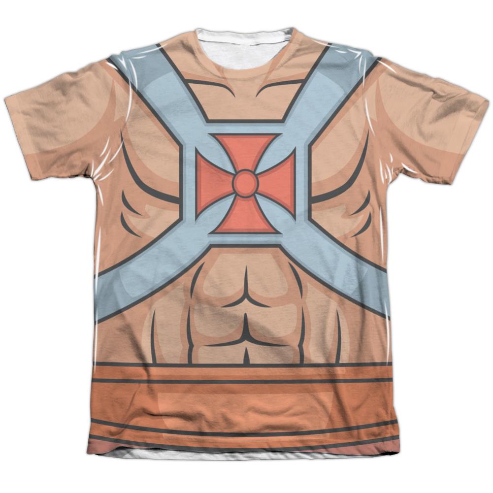 Masters Of The Universe He Man Costumes Men's Regular Fit Poly Cotton Short-Sleeve T-Shirt