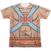 Masters Of The Universe He Man Costumes Men's Regular Fit Poly Cotton Short-Sleeve T-Shirt