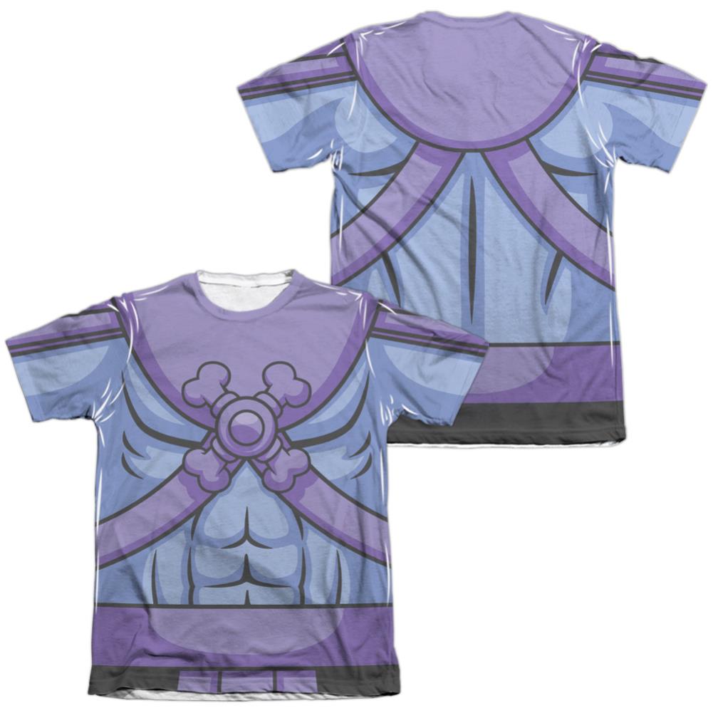 Masters Of The Universe Skeletor Costume (Front/Back Print) Men's Regular Fit Poly Cotton Short-Sleeve T-Shirt