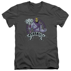 Masters Of The Universe Skeletor Men's 30/1 Cotton Slim V-Neck T-Shirt