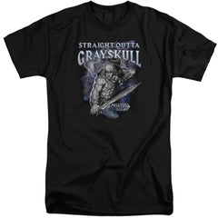 Masters Of The Universe Straight Outta Grayskull Men's 18/1 Tall Cotton Short-Sleeve T-Shirt