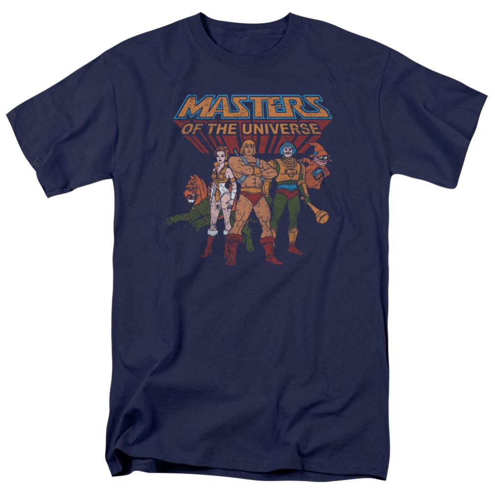 Masters Of The Universe Team Of Heroes Men's 18/1 Cotton Short-Sleeve T-Shirt
