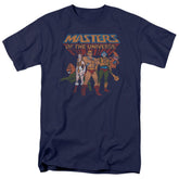 Masters Of The Universe Team Of Heroes Men's 18/1 Cotton Short-Sleeve T-Shirt