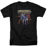 Masters Of The Universe Team Of Villains Men's 18/1 Cotton Short-Sleeve T-Shirt