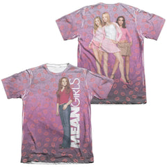 Mean Girls Mean Girls (Front/Back Print) Men's Regular Fit Poly Cotton Short-Sleeve T-Shirt