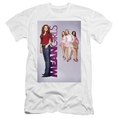 Mean Girls Poster Art Men's Ultra-Soft 30/1 Cotton Slim Short-Sleeve T-Shirt