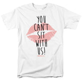 Mean Girls You Cant Sit With Us Men's 18/1 Cotton Short-Sleeve T-Shirt