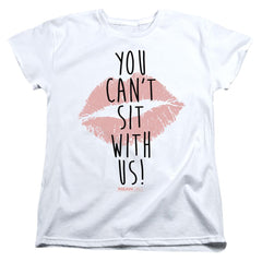 Mean Girls You Cant Sit With Us Women's 18/1 Cotton Short-Sleeve T-Shirt