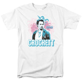 Miami Vice Crockett Men's 18/1 Cotton Short-Sleeve T-Shirt