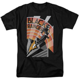 Mighty Morphin Power Rangers Black Ranger Deco Men's 18/1 Cotton Short-Sleeve T-Shirt