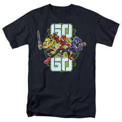 Mighty Morphin Power Rangers Go Go Men's 18/1 Cotton Short-Sleeve T-Shirt
