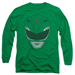Mighty Morphin Power Rangers Green Ranger Men's 18/1 Cotton Long-Sleeve T-Shirt
