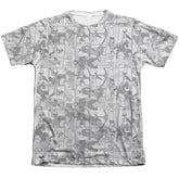 Mighty Morphin Power Rangers Helmets Men's Regular Fit Poly Cotton Short-Sleeve T-Shirt