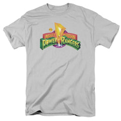 Mighty Morphin Power Rangers MMPR Logo Men's 18/1 Cotton Short-Sleeve T-Shirt