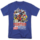 Mighty Morphin Power Rangers Morphin Time Men's 18/1 Cotton Short-Sleeve T-Shirt