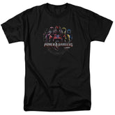 Mighty Morphin Power Rangers Ranger Circuitry Men's 18/1 Cotton Short-Sleeve T-Shirt