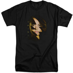 Mighty Morphin Power Rangers Trini Bolt Men's 18/1 Tall Cotton Short-Sleeve T-Shirt