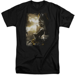 Mighty Morphin Power Rangers Yellow Zord Poster Men's 18/1 Tall Cotton Short-Sleeve T-Shirt