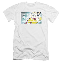 Mighty Mouse Mighty Rectangle Men's Ultra-Soft 30/1 Cotton Slim Short-Sleeve T-Shirt