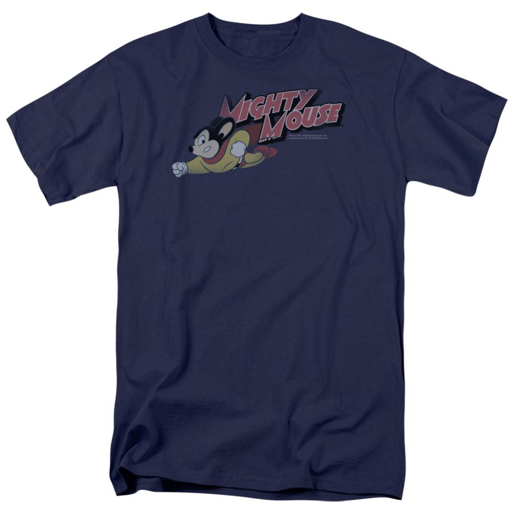 Mighty Mouse Mighty Retro Men's 18/1 Cotton Short-Sleeve T-Shirt