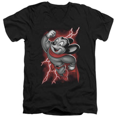 Mighty Mouse Mighty Storm Men's 30/1 Cotton Slim V-Neck T-Shirt