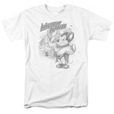 Mighty Mouse Protect And Serve Men's 18/1 Cotton Short-Sleeve T-Shirt