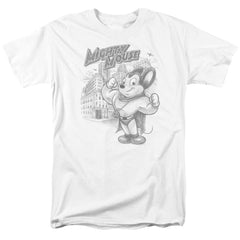 Mighty Mouse Protect And Serve Men's 18/1 Cotton Short-Sleeve T-Shirt