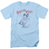 Mighty Mouse Save Me Men's 18/1 Cotton Short-Sleeve T-Shirt