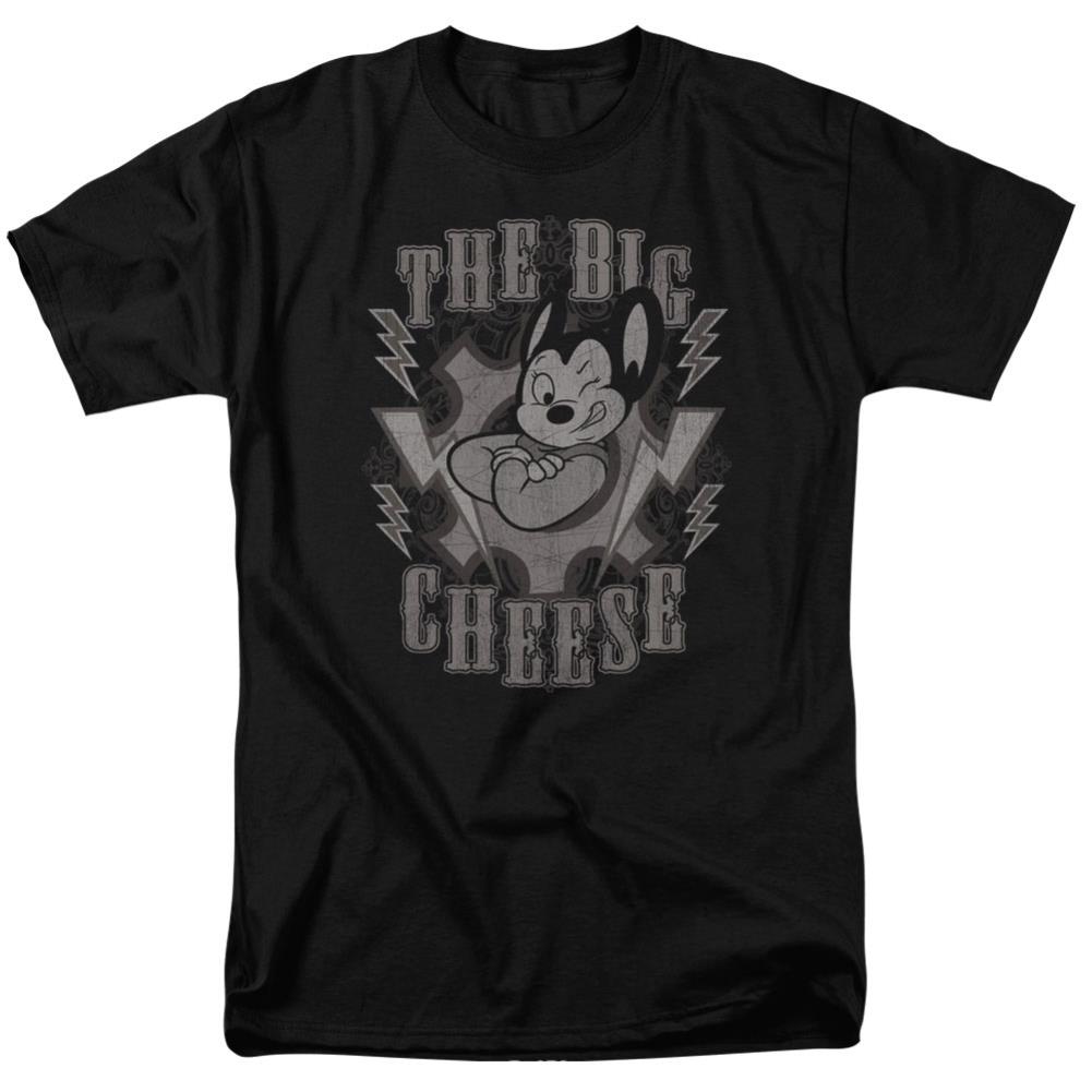 Mighty Mouse The Big Cheese Men's 18/1 Cotton Short-Sleeve T-Shirt