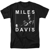 Miles Davis Monochrome Men's 18/1 Cotton Short-Sleeve T-Shirt