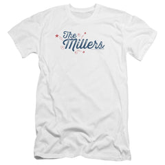 Millers Logo Men's Ultra-Soft 30/1 Cotton Slim Short-Sleeve T-Shirt