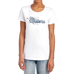 Millers Logo Women's 18/1 Cotton Short-Sleeve T-Shirt
