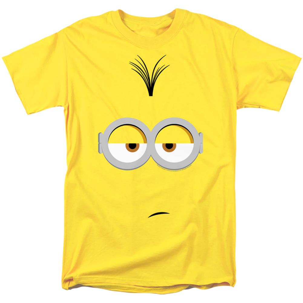 Minions Kevin Face Men's 18/1 Cotton Short-Sleeve T-Shirt