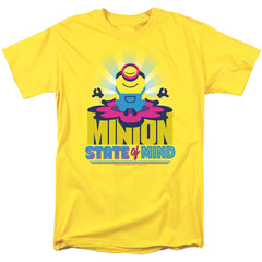 Minions Minion State Of Mind Men's 18/1 Cotton Short-Sleeve T-Shirt