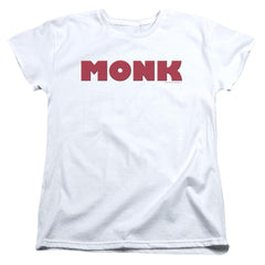 Monk Logo Women's 18/1 Cotton Short-Sleeve T-Shirt