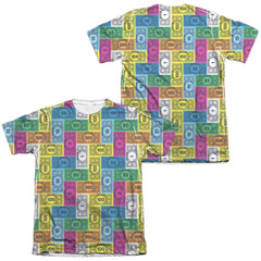 Monopoly Cash Rich (Front/Back Print) Men's Regular Fit Poly Cotton Short-Sleeve T-Shirt