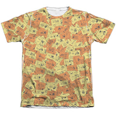 Monopoly Chance Chest Cards Men's Regular Fit Poly Cotton Short-Sleeve T-Shirt