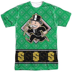 Monopoly Jersey Men's Regular Fit Polyester Short-Sleeve T-Shirt