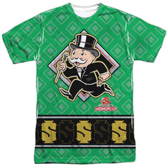 Monopoly Jersey Men's Regular Fit Polyester Short-Sleeve T-Shirt