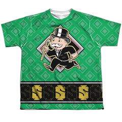 Monopoly Jersey Youth Regular Fit Poly Short-Sleeve T-Shirt