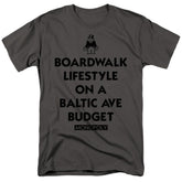 Monopoly Lifestyle VS Budget Men's 18/1 Cotton Short-Sleeve T-Shirt