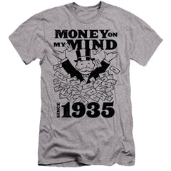 Monopoly Money Mind Since 35 Men's Ultra-Soft 30/1 Cotton Slim Short-Sleeve T-Shirt