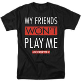 Monopoly My Friends Men's 18/1 Cotton Short-Sleeve T-Shirt