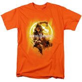 Mortal Kombat 11 From The Flames Men's 18/1 Cotton Short-Sleeve T-Shirt