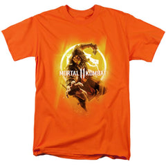 Mortal Kombat 11 From The Flames Men's 18/1 Cotton Short-Sleeve T-Shirt
