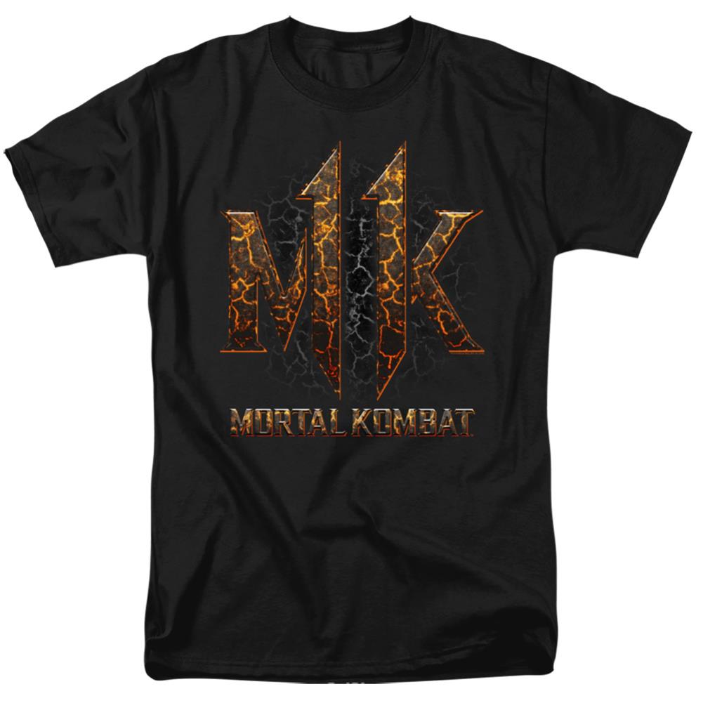 Mortal Kombat 11 Mk11 Lava Men's 18/1 Cotton Short-Sleeve T-Shirt