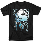 Mortal Kombat Klassic Raiden Men's 18/1 Cotton Short-Sleeve T-Shirt