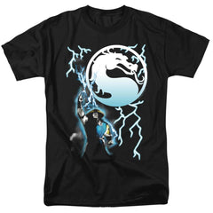 Mortal Kombat Klassic Raiden Men's 18/1 Cotton Short-Sleeve T-Shirt